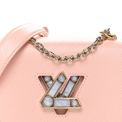 Epi Moonstone Twist Shoulder Bag PM Rose Jasmine