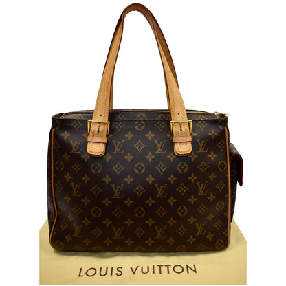 LOUIS VUITTON Viva Cite GM Monogram Canvas Shoulder Bag Brown