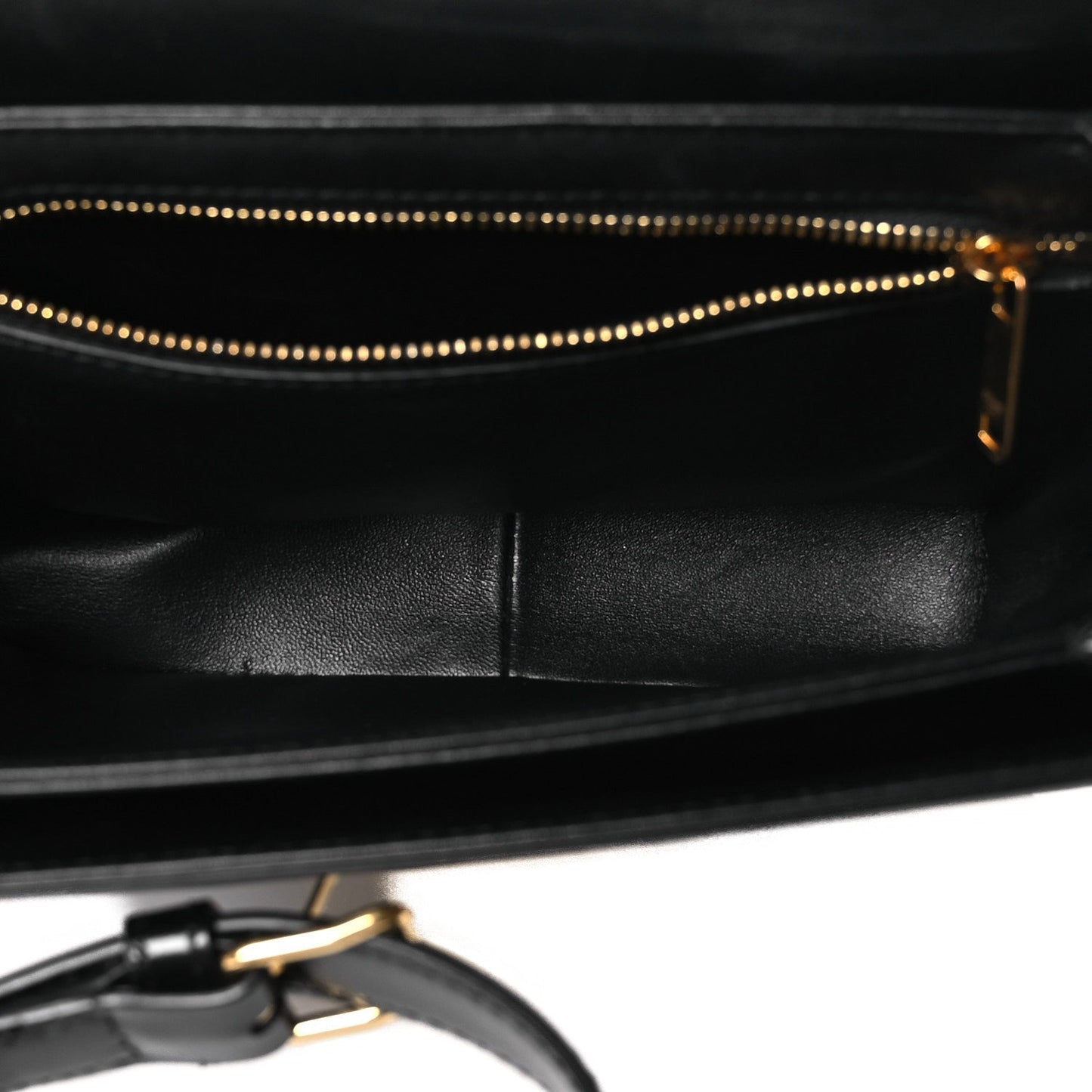 Shiny Calfskin Teen Triomphe Black