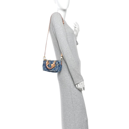 Monogram Denim Nano Speedy Blue