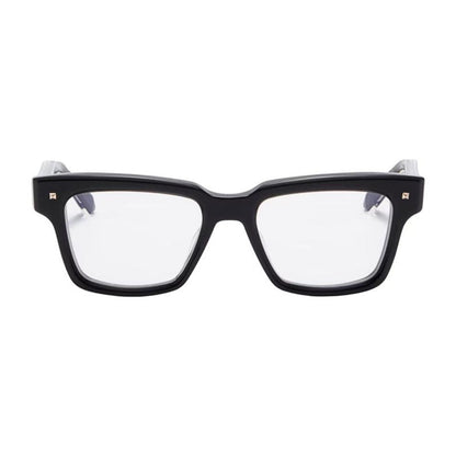 Valentino Eyeglasses Square Full Rim, Crystal Brown Swirl Frame and Clear Demo Lens Lens VLX-121B