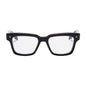 Valentino Eyeglasses Square Full Rim, Crystal Brown Swirl Frame and Clear Demo Lens Lens VLX-121B