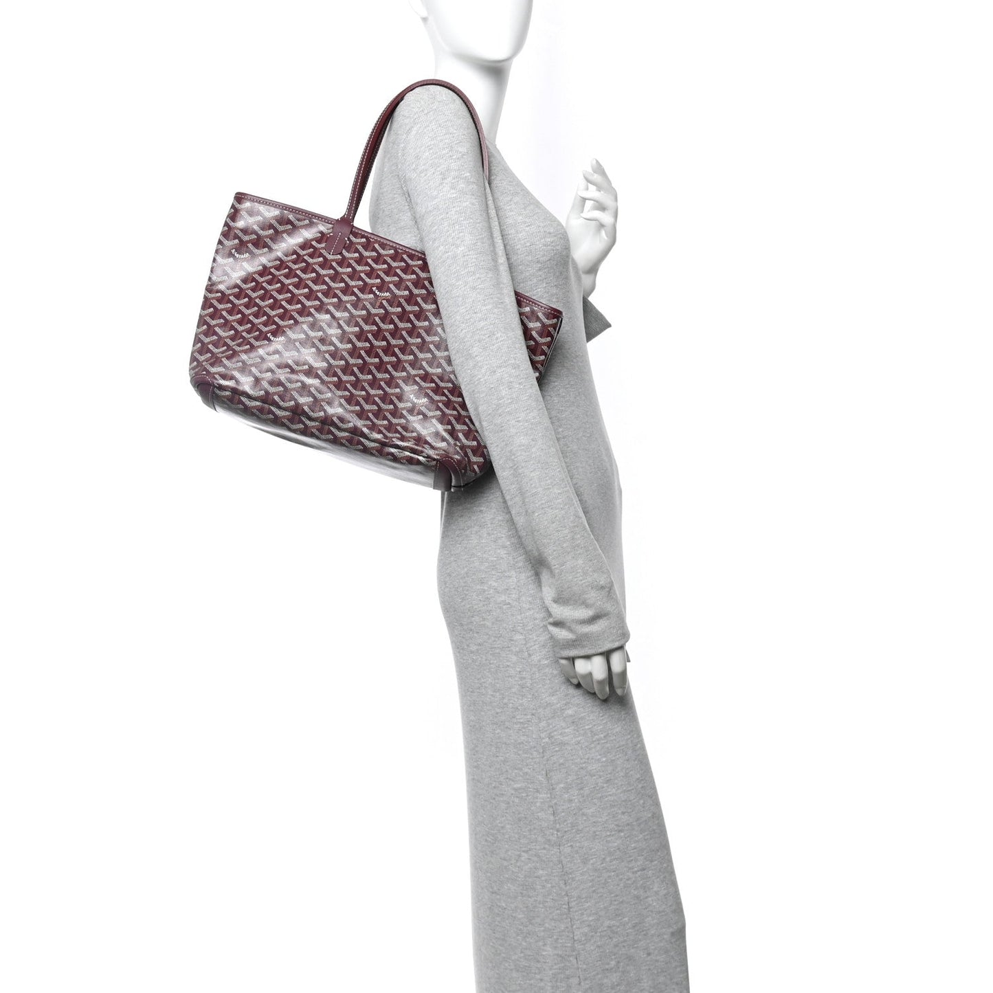 Goyardine Artois PM Burgundy
