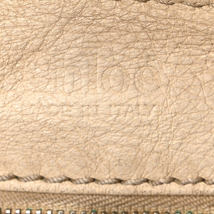 Calfskin Medium Paddington Satchel Ivory