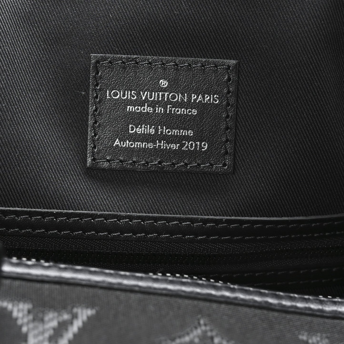 Jacquard Monogram Light Up Keepall Bandouliere 50  Black