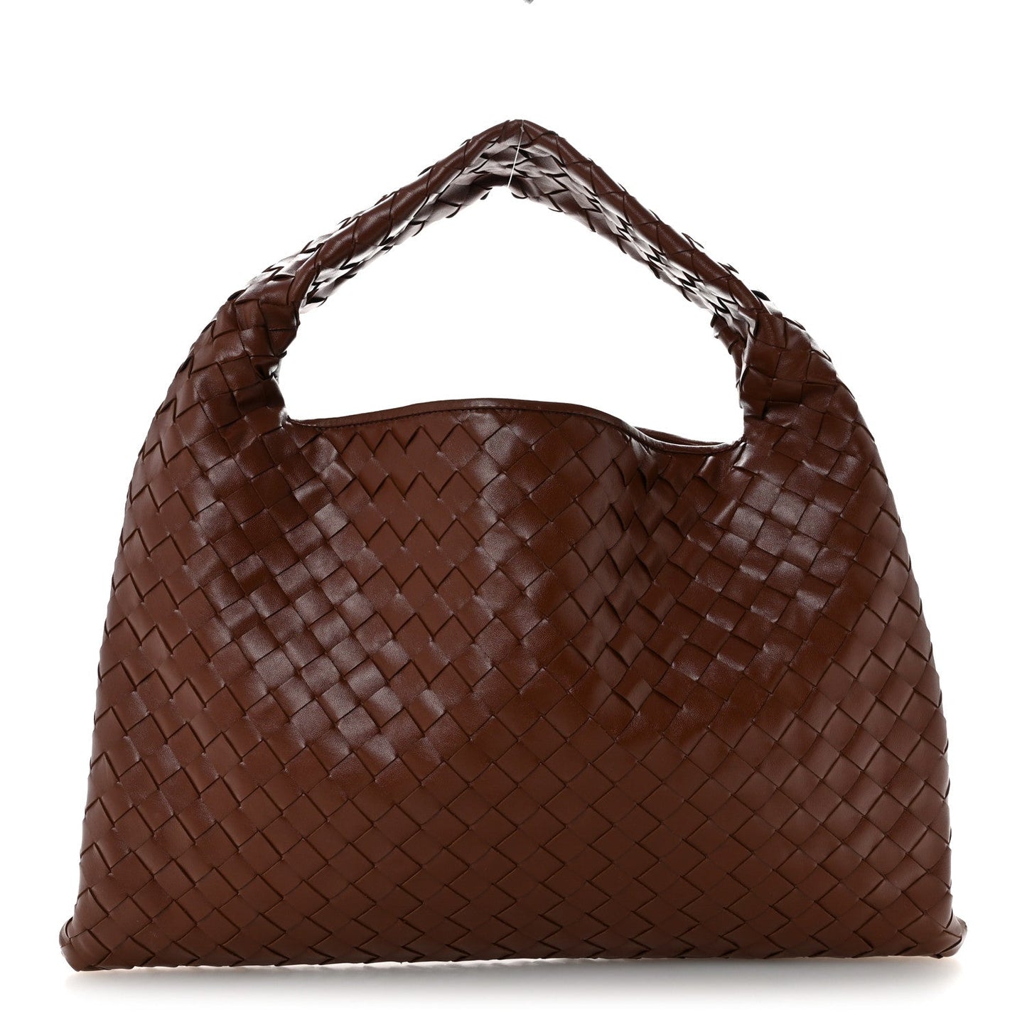 Calfskin Intrecciato Small Hop Sapele