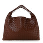 Calfskin Intrecciato Small Hop Sapele