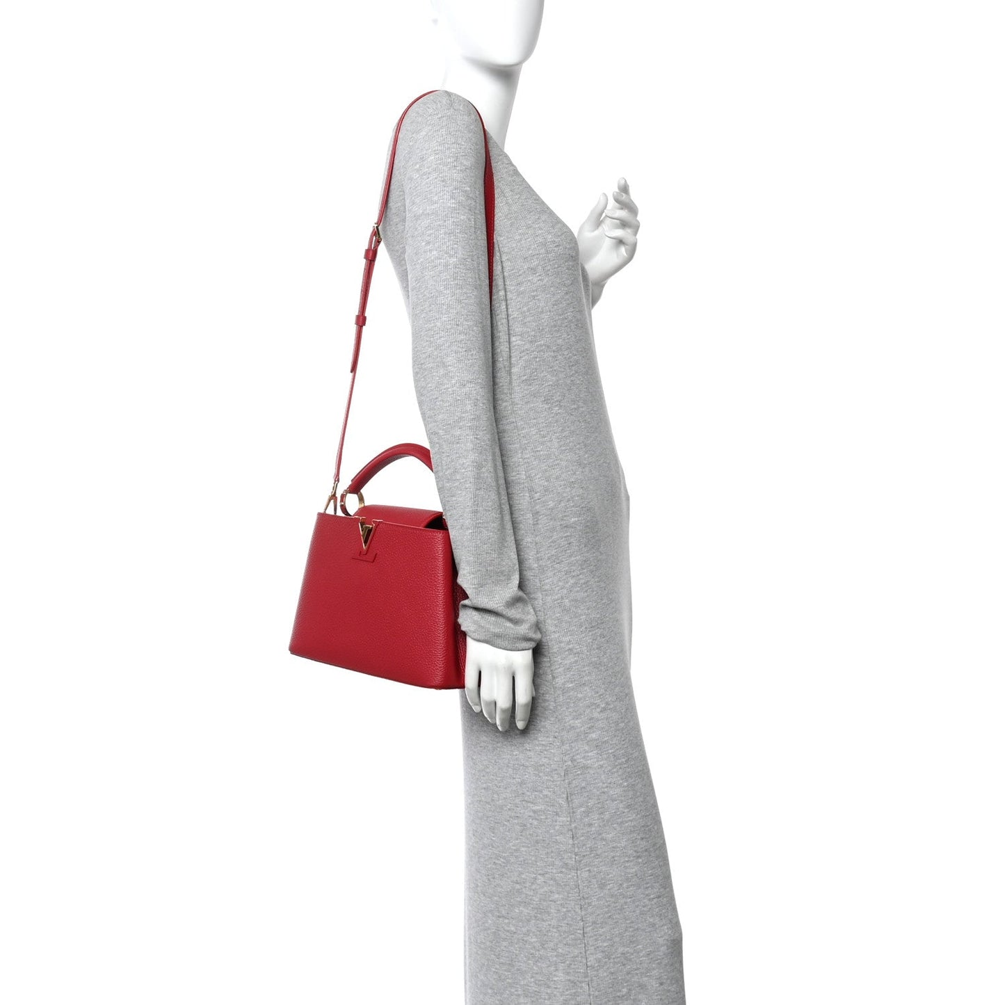 Taurillon Capucines BB Scarlet Red