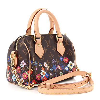 LV X TM Monogram Flowers Speedy Bandouliere 20