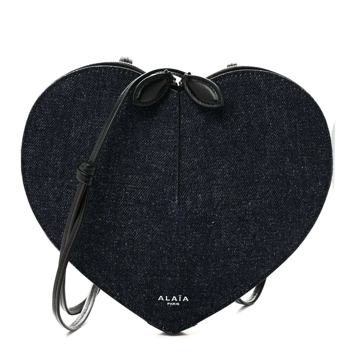 Denim Le Coeur Bag Blue