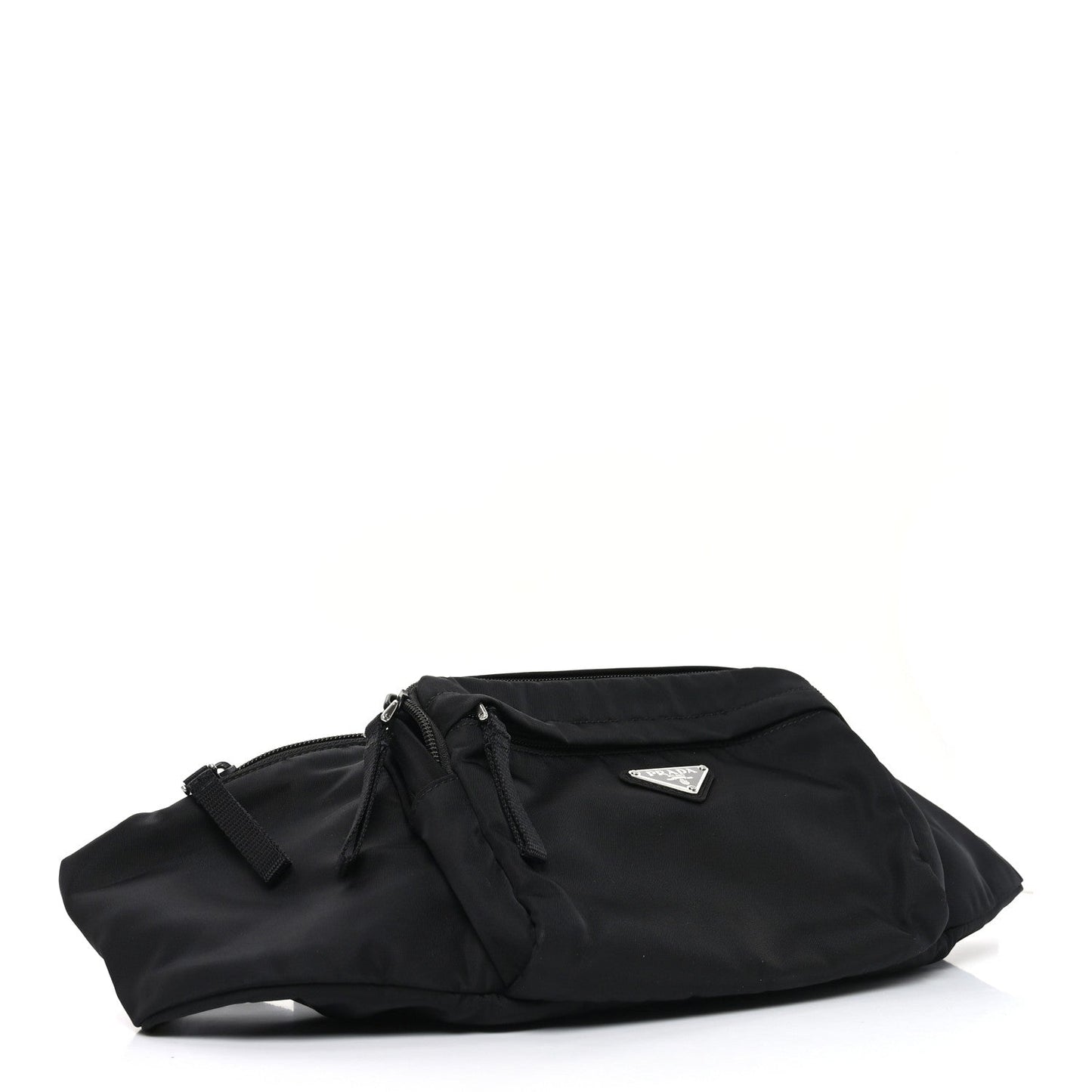 Tessuto Nylon Montagna Belt Bag Black
