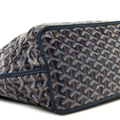 Goyardine Reversible Anjou PM Navy