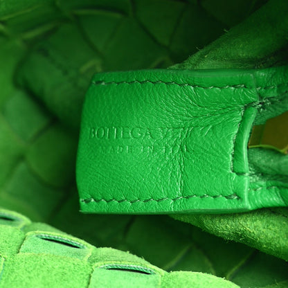 Nappa Intrecciato Small Loop Camera Bag Parakeet