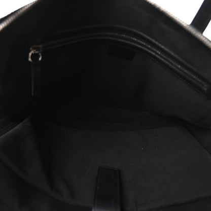 GG Supreme Monogram Caleido Web Briefcase Black