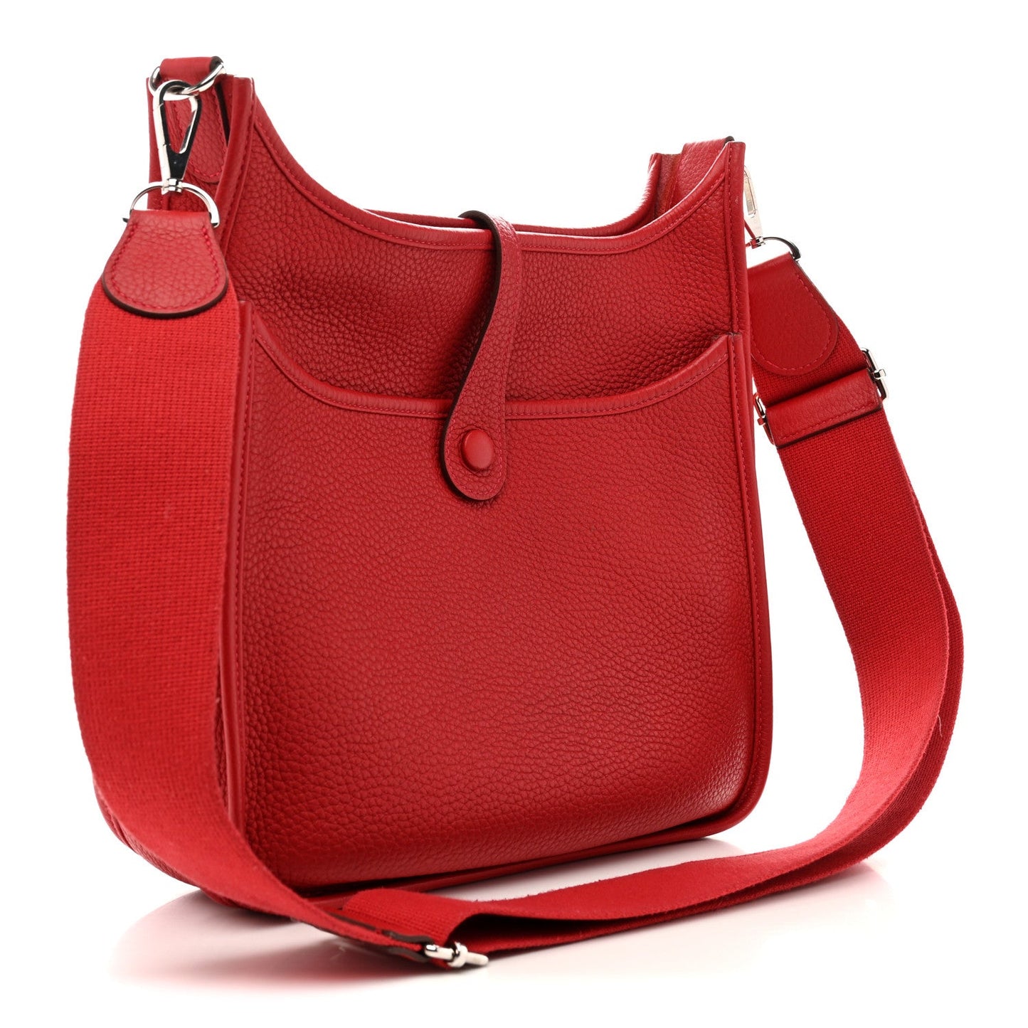 Taurillon Clemence EVELYNE III PM Rouge Casaque