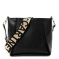 Eco Alter Nappa Perforated Logo Mini Crossbody Black
