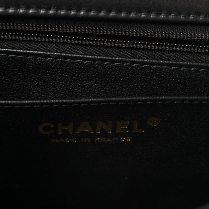 Aged Calfskin Quilted 2.55 Reissue Mini Flap Black