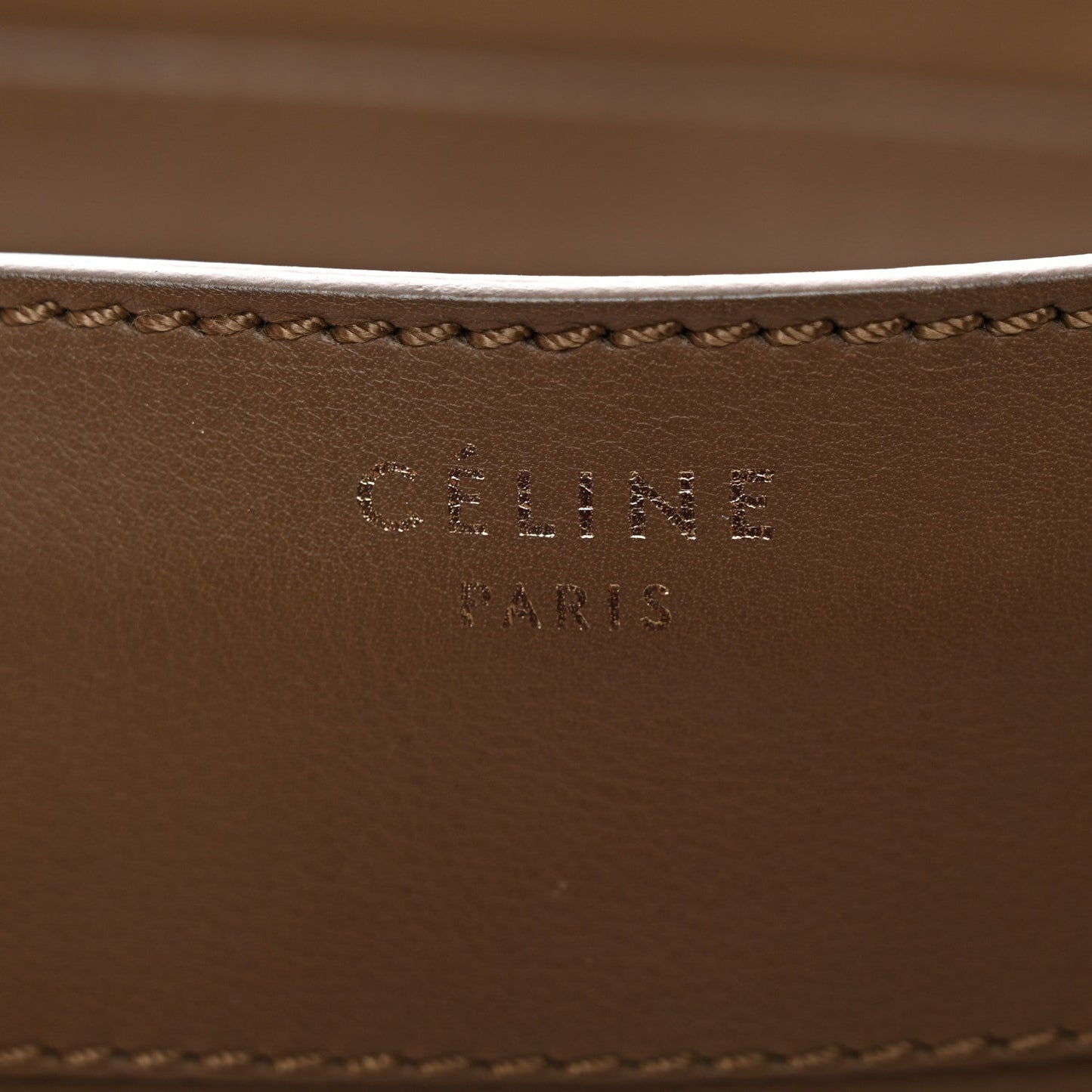 Smooth Calfskin Mini Luggage Camel