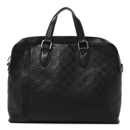 Damier Infini Porte-Documents Jour Onyx