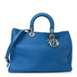 Smooth Calfskin Large Diorissimo Tote Blue
