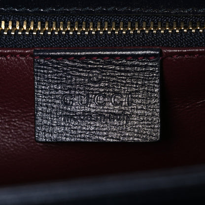 Velvet Azalea Calfskin Baiadera Stripe Horsebit 1955 Shoulder Bag Multicolor