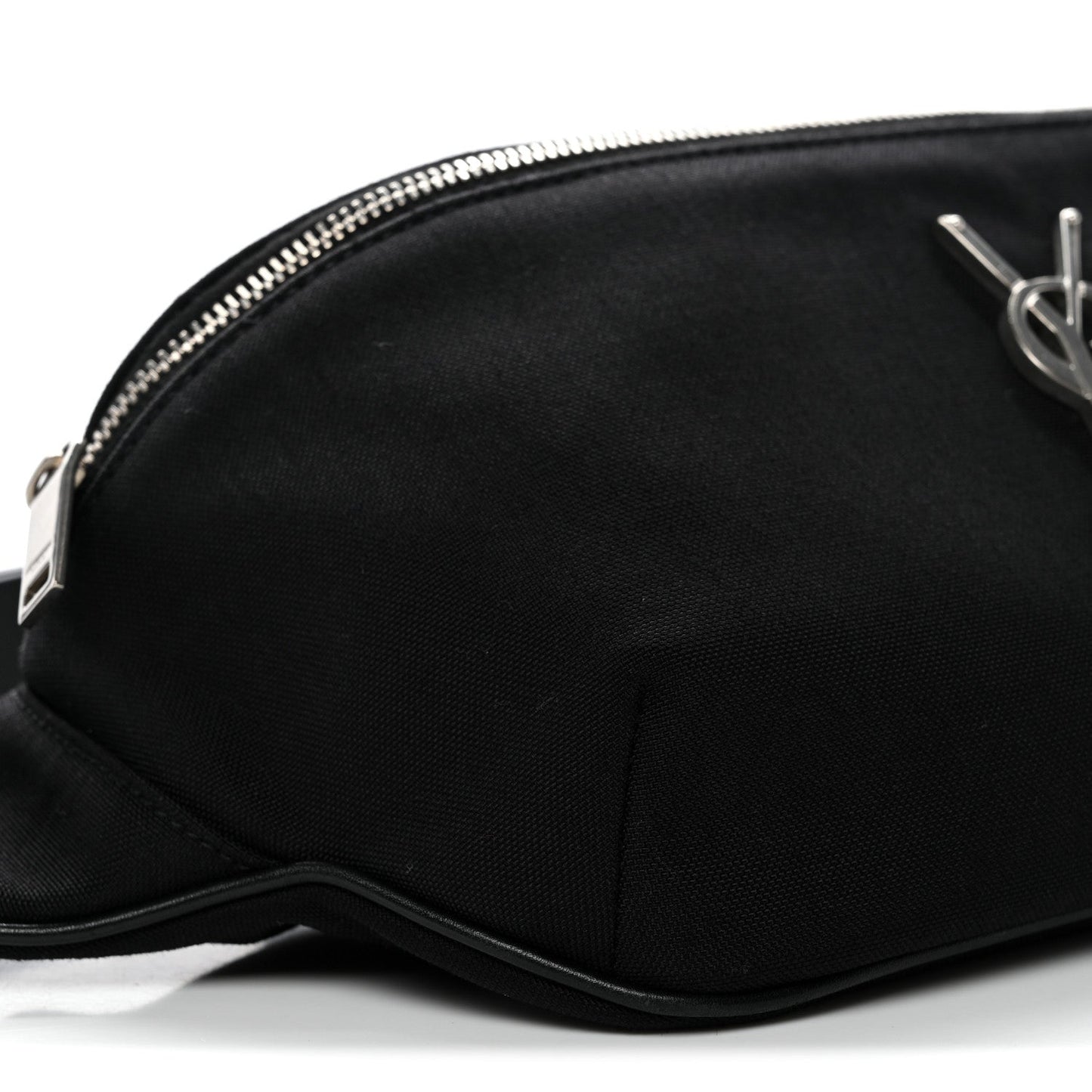 Canvas Monogram Belt Bag Black