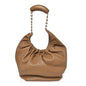 Mellow Nappa Small Squeeze Bag Oak