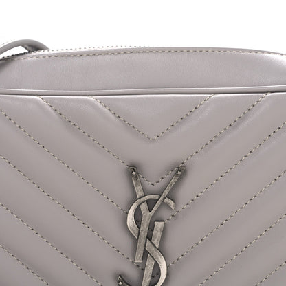 Calfskin Matelasse Monogram Lou Camera Bag Granite