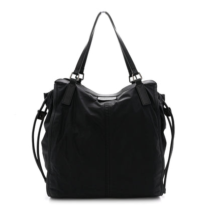Nylon Buckleigh Packable Tote Black