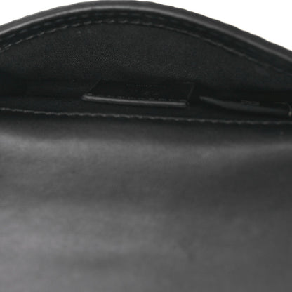 Cuoio Romano Micro Flat Baguette Black