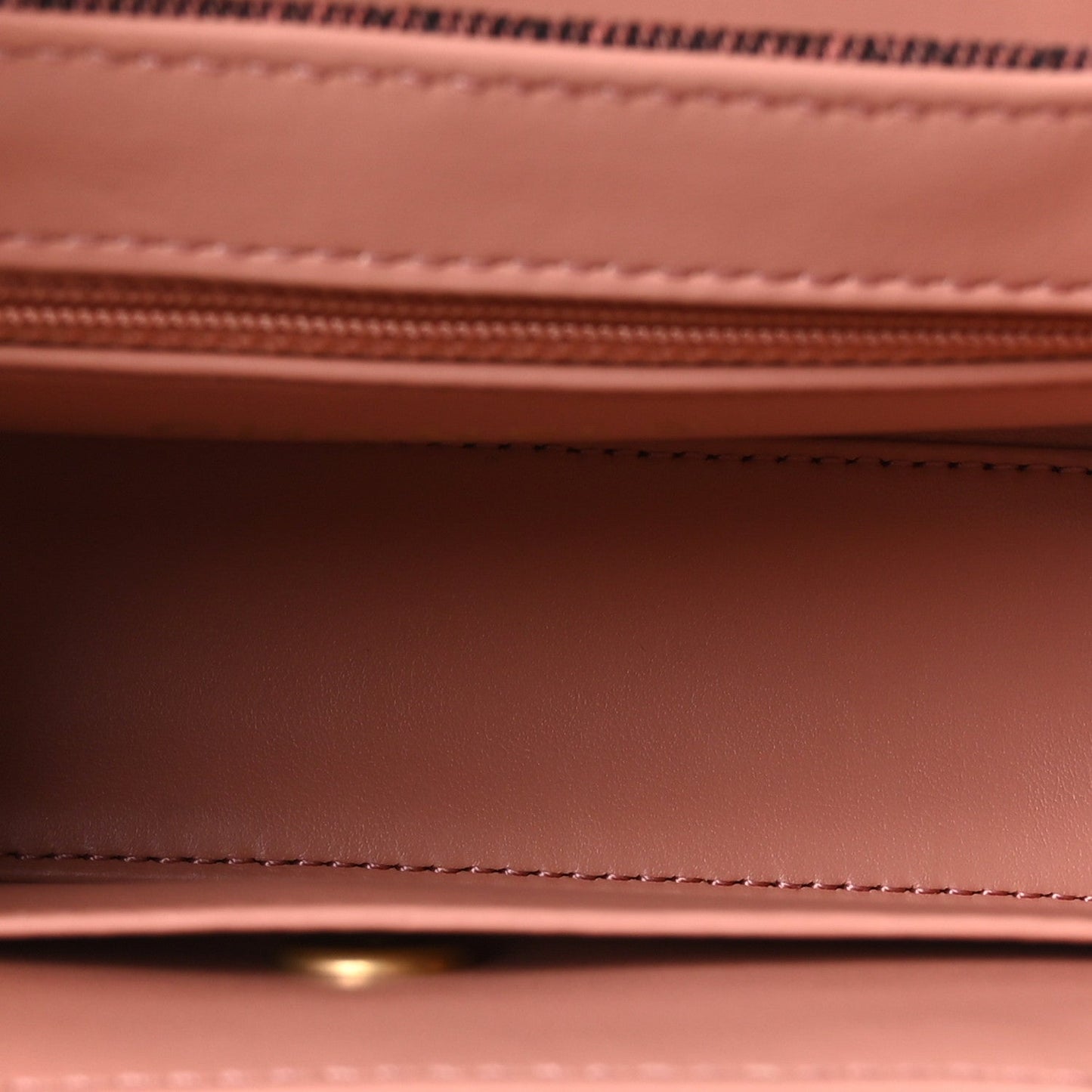 Denim Quilted Nano Kelly Shopper Orange Black