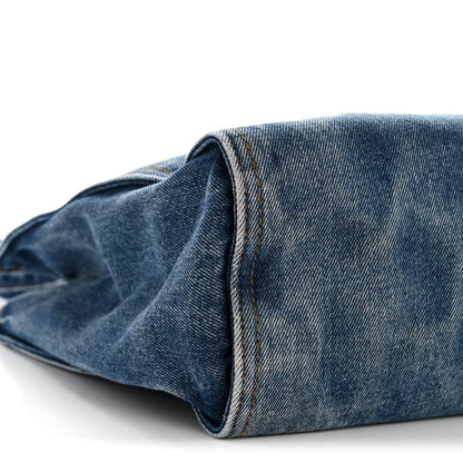 Denim Medium Shopping Bag Blue
