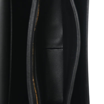 Shiny Calfskin Medium Triomphe Black