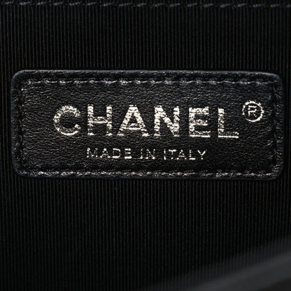 Caviar Quilted New Medium Boy Flap Black