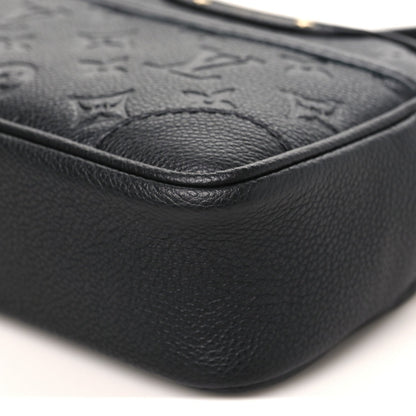Empreinte Monogram Tiny Camera Bag Black