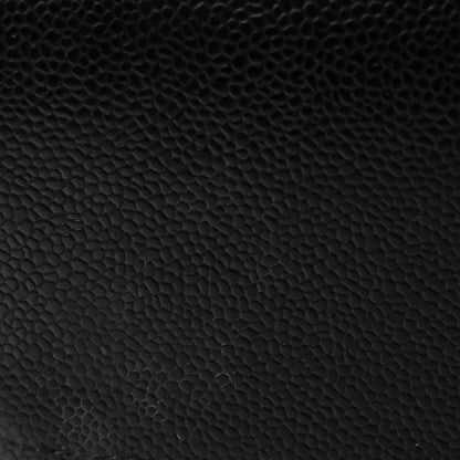 Caviar Quilted Maxi Double Flap Black