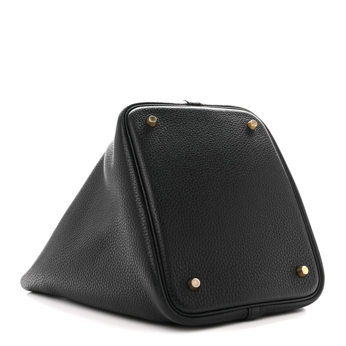 Taurillon Clemence Picotin Lock 22 MM  Black
