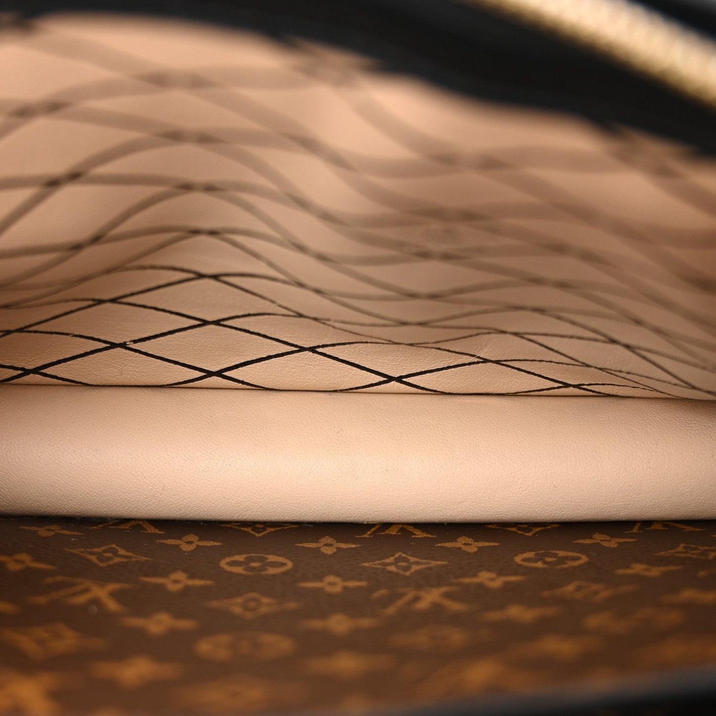 Reverse Monogram Trunk Clutch