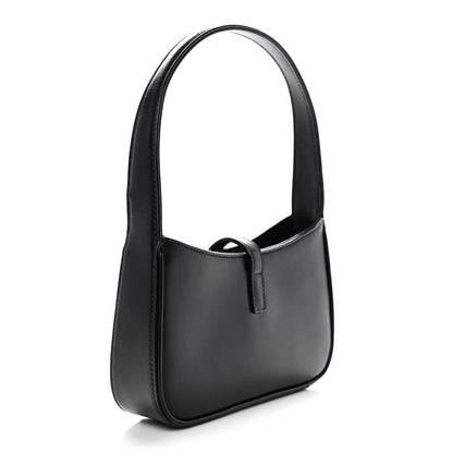 Smooth Calfskin Le 5 A 7 Mini Hobo Black