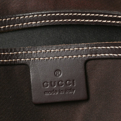 GG Plus Monogram Joy Vertical Tote Dark Brown