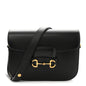 Azalea Calfskin Horsebit 1955 Shoulder Bag Black