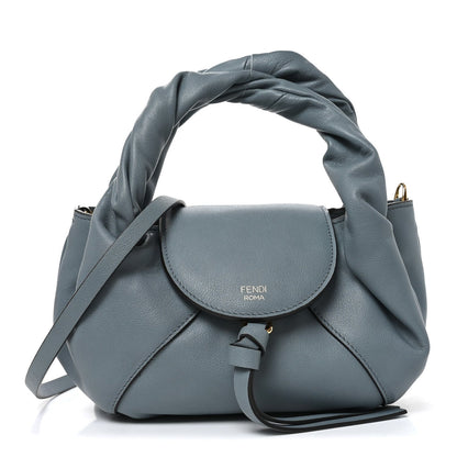 Calfskin Mini Spy Light Blue