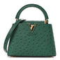 Ostrich Capucines Mini Mint