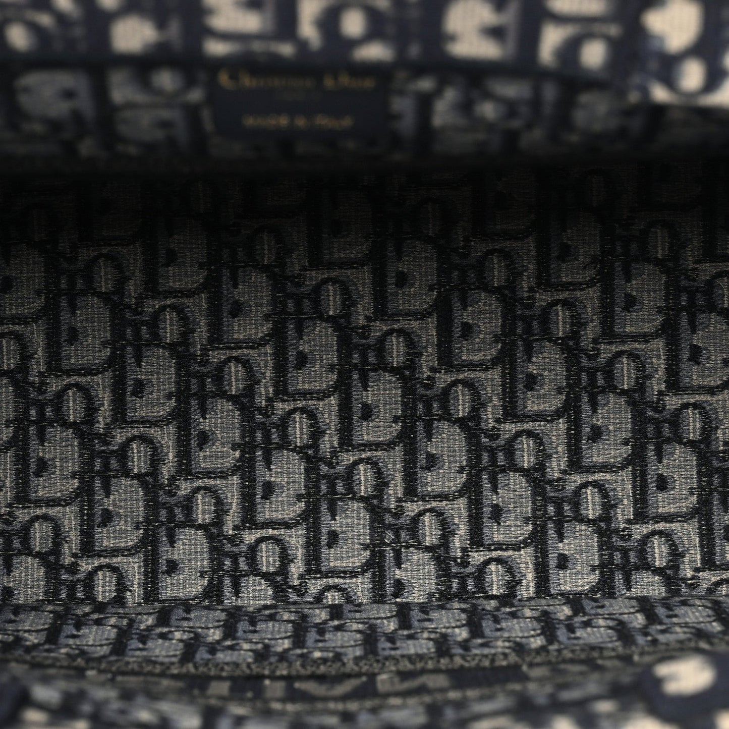 Oblique Medium Book Tote Blue Multicolor