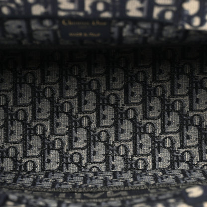 Oblique Medium Book Tote Blue Multicolor