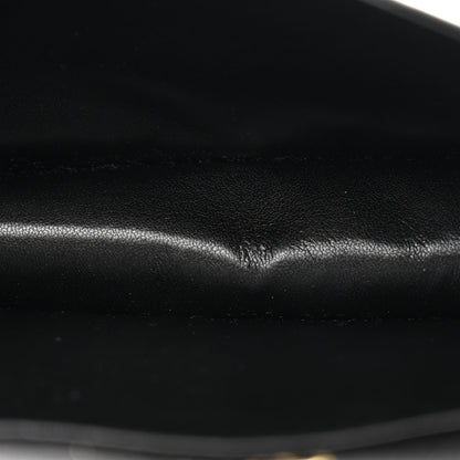Lambskin Cannage Lady Dior Pouch Black