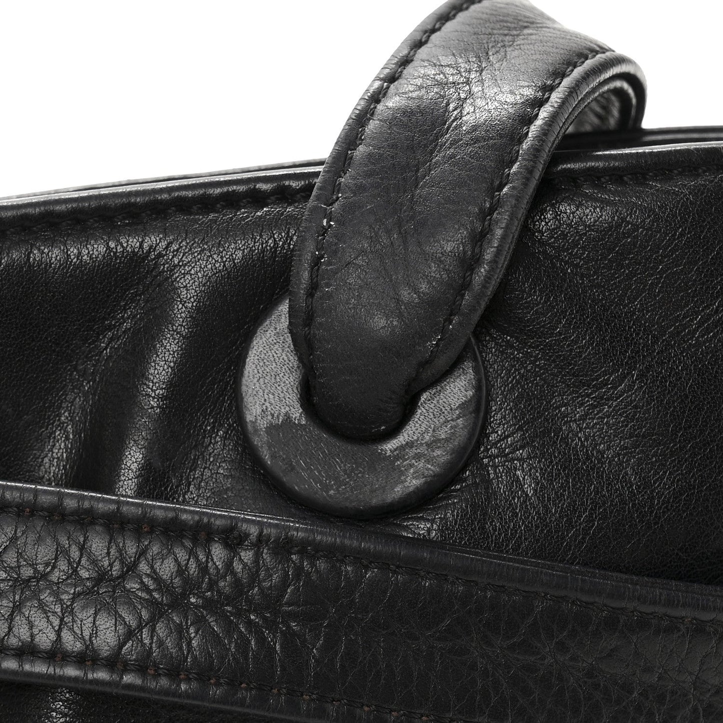 Lambskin CC Shoulder Bag Black