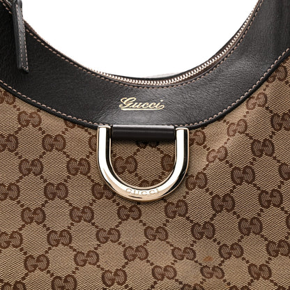 Monogram Large Abbey Hobo Brown