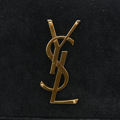 Velvet Small Monogram Sunset Black