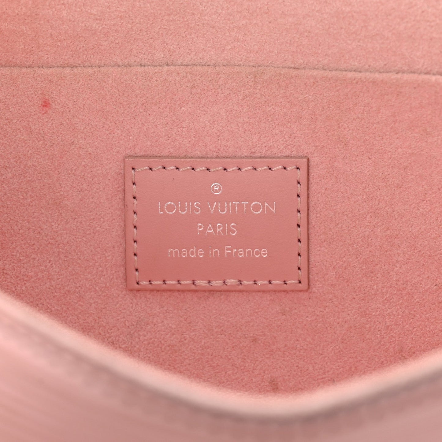 Epi Pochette Felicie Rose Ballerine